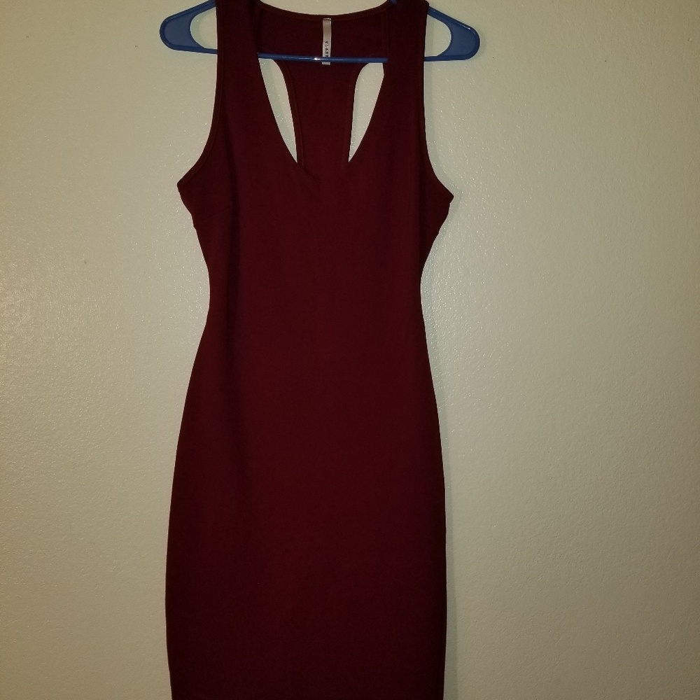 Red dress
